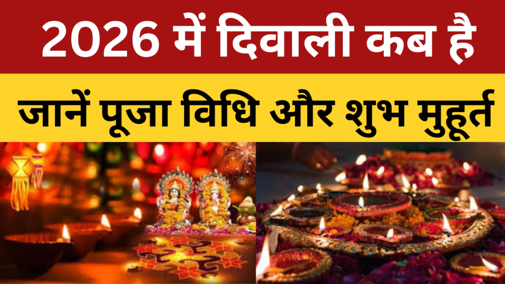 Diwali Date 2026: 2026 में दिवाली कब है |