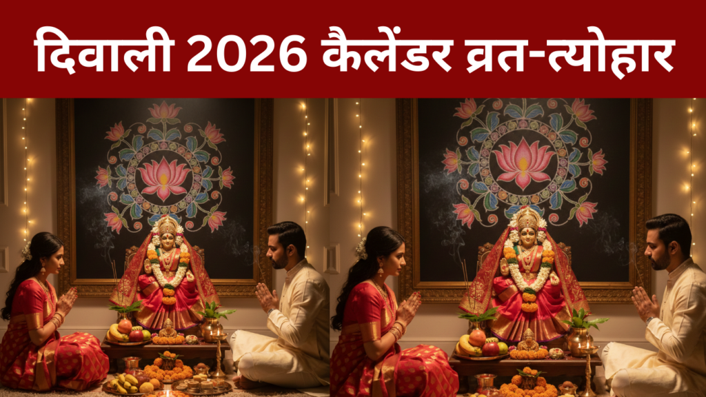 Diwali 2026 Calendar | दिवाली 2026 कैलेंडर 