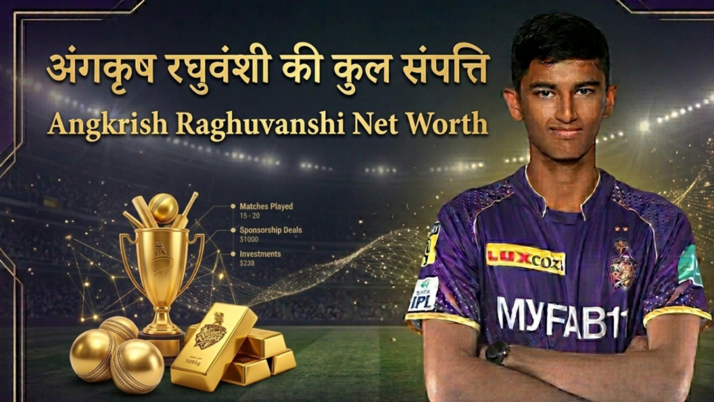 Angkrish Raghuvanshi Networth